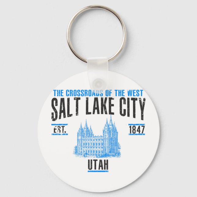 Salt Lake Key Ring (Front)