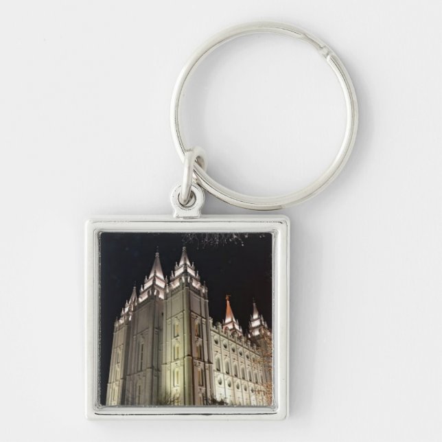 Salt Lake LDS Temple Key Ring (Front)