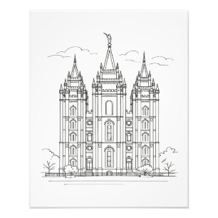 Salt Lake Temple™ Photo Print