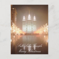 Salt Lake Temple Postcard