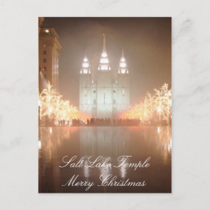 Salt Lake Temple Postcard