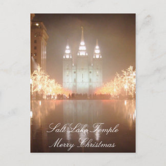 Salt Lake Temple Postcard