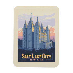 Salt Lake Temple   Salt Lake City, Utah Magnet