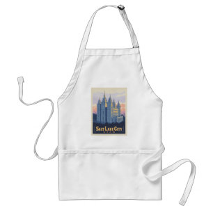 Salt Lake Temple   Salt Lake City, Utah Standard Apron