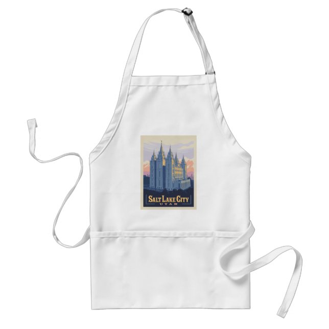 Salt Lake Temple | Salt Lake City, Utah Standard Apron (Front)