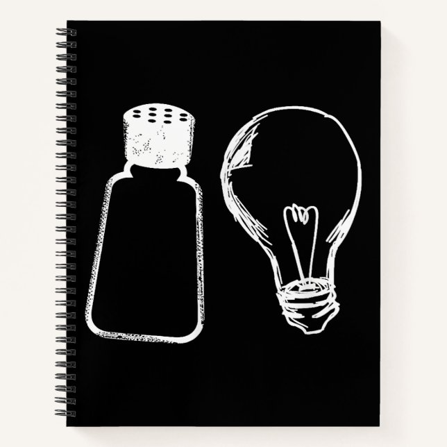 Salt & Light Be Ye Salt Bible Verses Matthew 513-1 Notebook (Front)