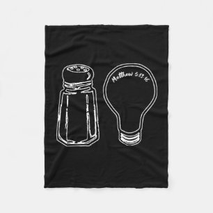 Salt & Light Fleece Blanket