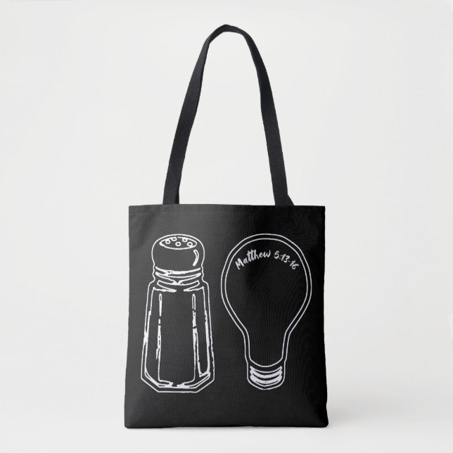 Salt & Light Tote Bag (Front)