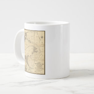 Salt marsh and tide lands large coffee mug