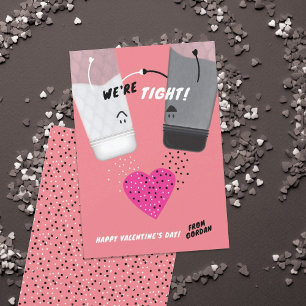 Salt & Pepper Classroom Valentine's Day Card