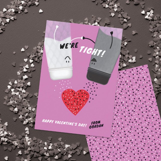 Salt & Pepper Classroom Valentine's Day Card (Creator Uploaded)
