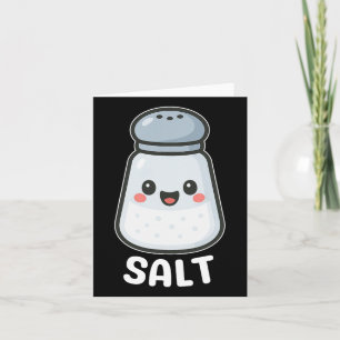 Salt Pepper Halloween Costume Couple Friend Duo Card