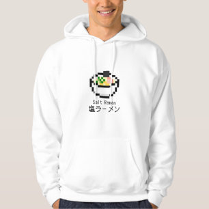 Salt Ramen Retro Pixel Art Hoodie
