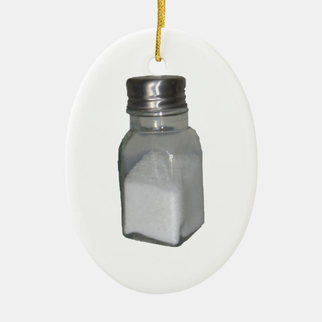 Salt Shaker Ceramic Tree Decoration (Front)