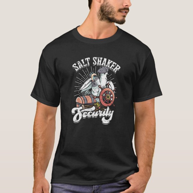 Salt Shaker Security - salt T-Shirt (Front)