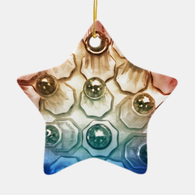 Salt Shakers Ceramic Ornament (Front)