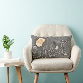 Salt Throw Pillow Sand Art