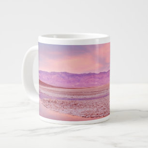 Salt Water Lake, Badwater, Death Valley Large Coffee Mug
