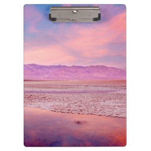 Salt Water Lake Death Valley Clipboard