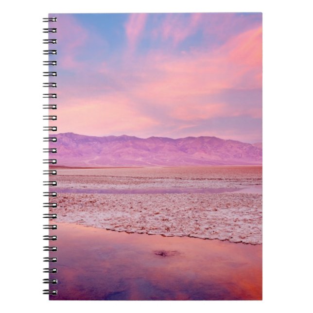 Salt Water Lake Death Valley Notebook (Front)