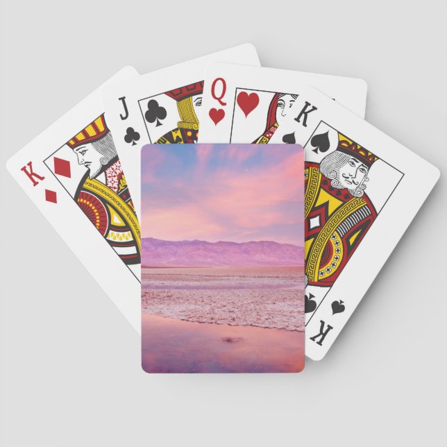 Salt Water Lake Death Valley Playing Cards (Back)