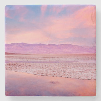 Salt Water Lake Death Valley Stone Coaster
