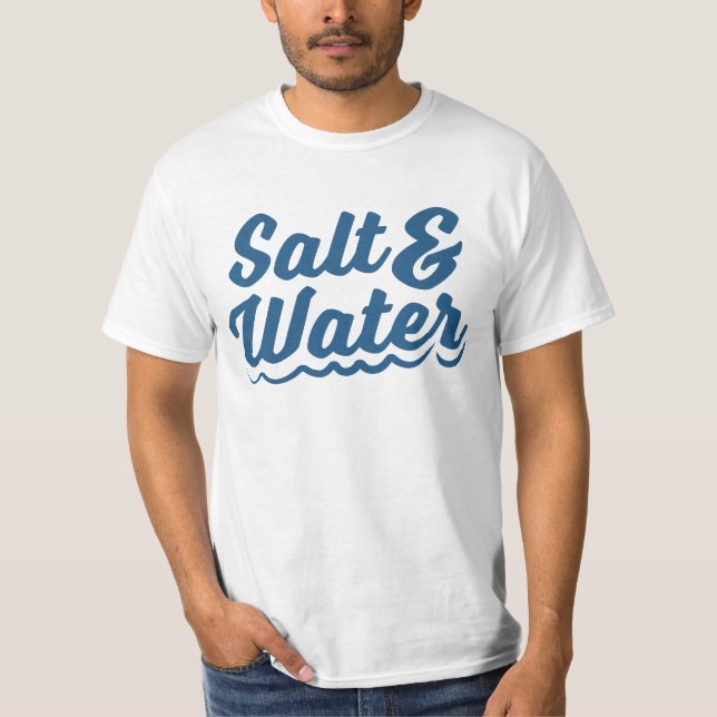 Salt & Water Ocean Vibes T-shirt (Front)