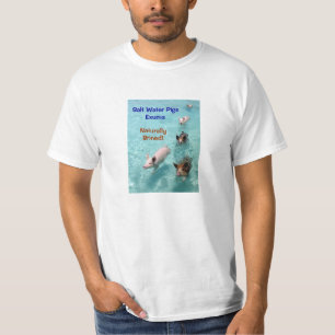 Salt Water Pigs- Exuma- Naturally Brined! T-Shirt