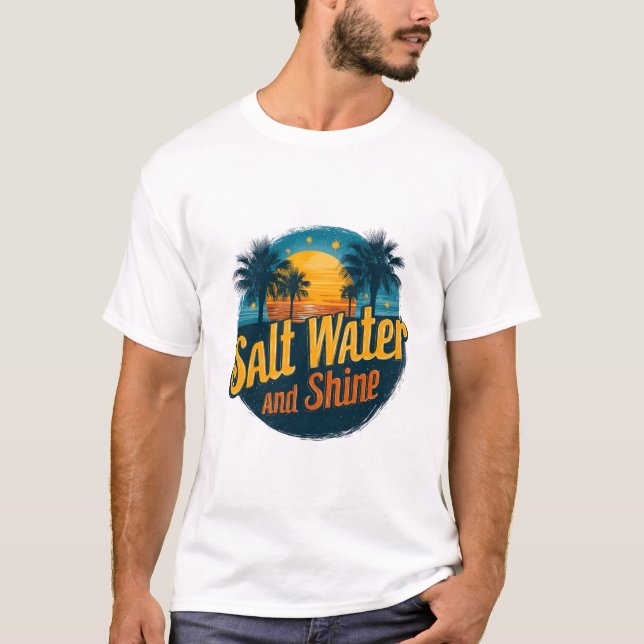 Salt Water & Sunshine T-Shirt (Front)