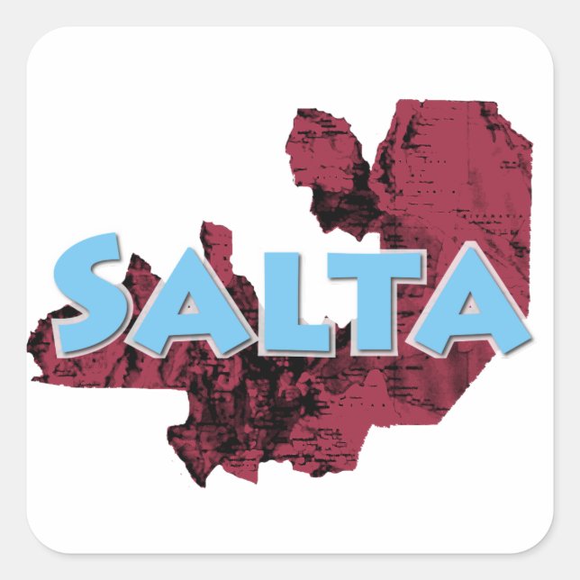 Salta Square Sticker (Front)