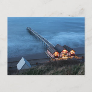 SALTBURN PIER - SALTBURN-BY-THE-SEA, UK POSTCARD