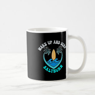Saltburn, Wake Up And Surf Coffee Mug