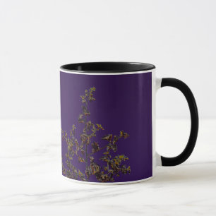 Saltbush Leaves Sky Frame Minimalistic Mug Cup