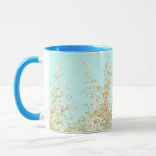 Saltbush Leaves Sky Frame Minimalistic Mug Cup