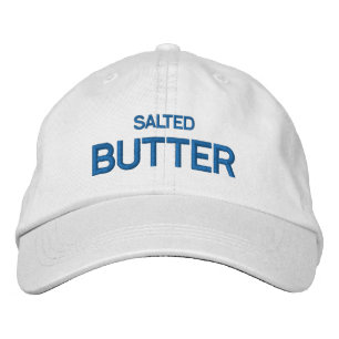 Salted Butter  Embroidered Hat