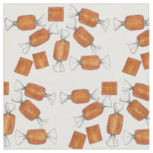 Salted Caramel Candy Candies Sweets Candymaking Fabric