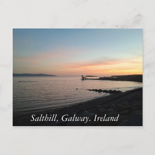 Salthill, Galway, Ireland Postcard (Front)