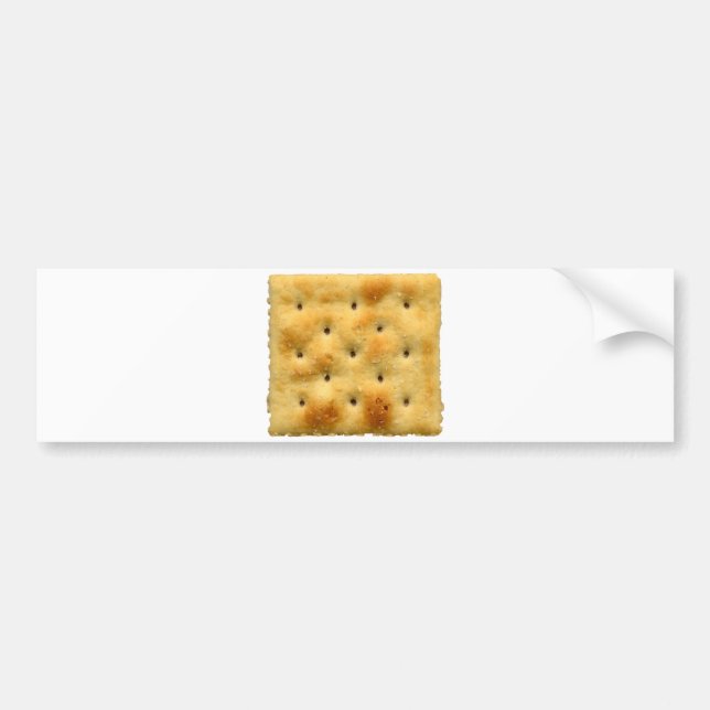 Saltine Soda Crackers Bumper Sticker (Front)