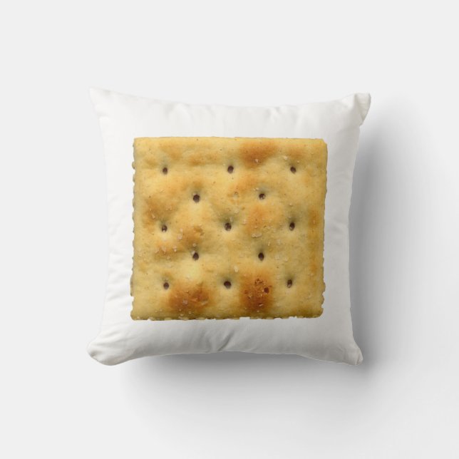 Saltine Soda Crackers Cushion (Front)