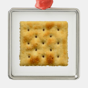 Saltine Soda Crackers Metal Tree Decoration
