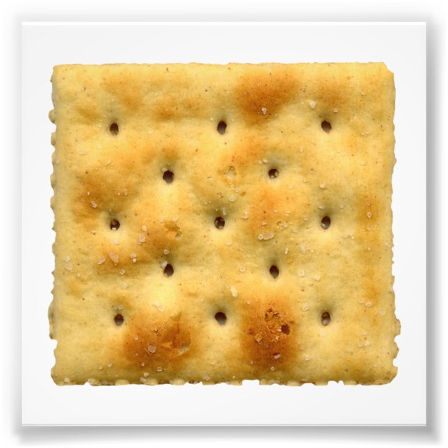 Saltine Soda Crackers Photo Print (Front)