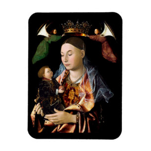Salting Madonna and Christ Child Magnet