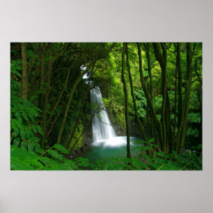 Salto do Prego, Azores Poster