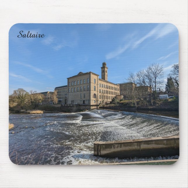 Salts Mill Mouse Pad (Front)