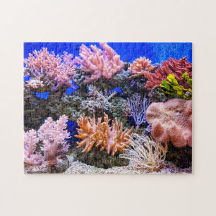 Saltwater Aquarium - Coral Reef Jigsaw Puzzle