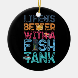 Saltwater Aquarium Life Is Better With A Fish Ceramic Ornament