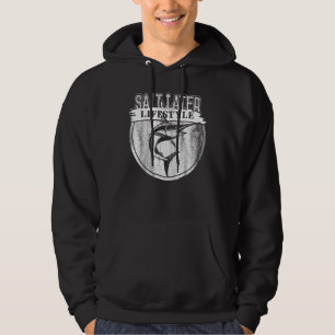 Saltwater Deep Sea Fishing Angler Fisherman Sport Hoodie