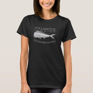 Saltwater Deep Sea Fishing Hollywood Florida Mahi  T-Shirt