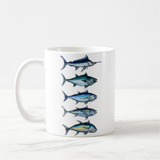 Saltwater Fish Species Swordfish Fishing Camping H Coffee Mug
