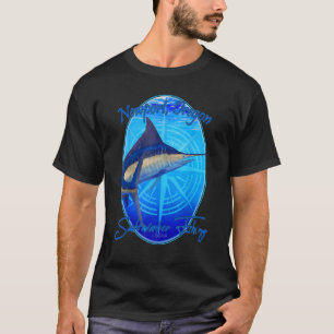 Saltwater Fishing Newport, Oregon Offshore Fish T-Shirt